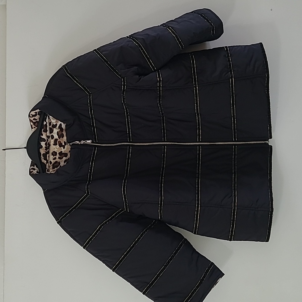 Chicos Reversible Puffer Jacket - Picture 3 of 5